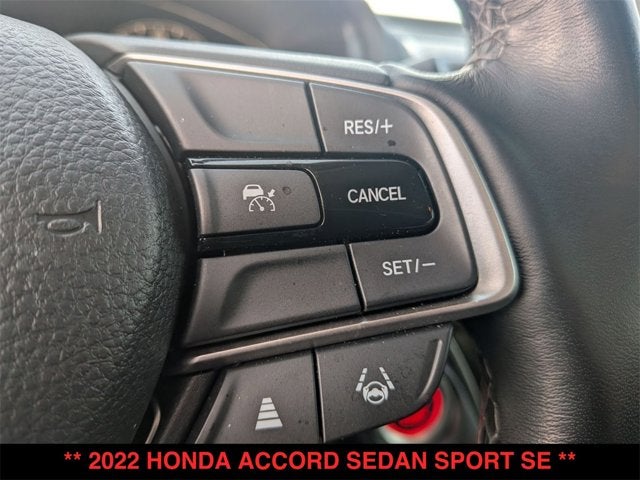 2022 Honda Accord Sport SE