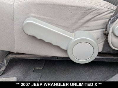 2007 Jeep Wrangler Unlimited X