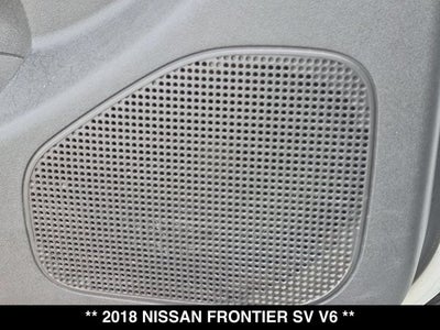 2018 Nissan Frontier SV V6