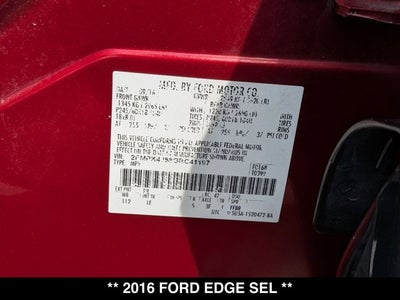 2016 Ford Edge SEL