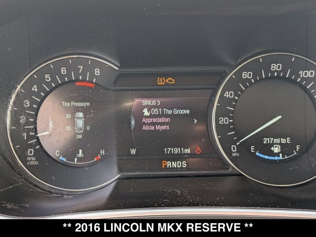 2016 Lincoln MKX Reserve