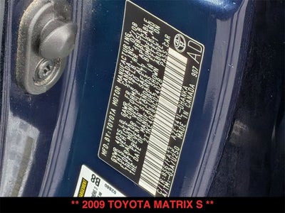 2009 Toyota Matrix S