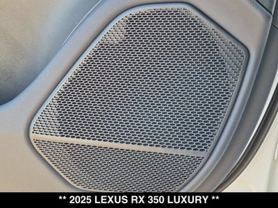 2025 Lexus RX 350 RX 350 Luxury