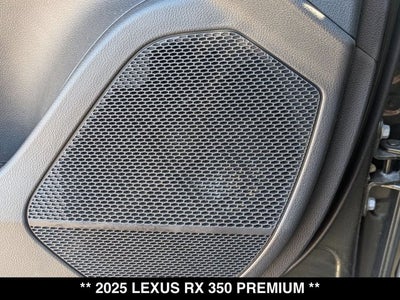2025 Lexus RX 350 RX 350 Premium
