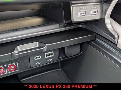 2025 Lexus RX 350 RX 350 Premium
