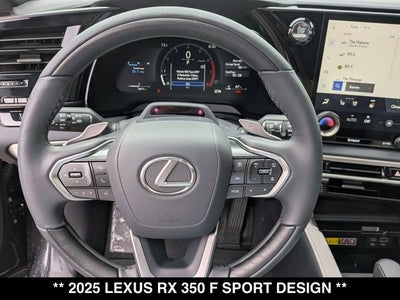 2025 Lexus RX 350 RX 350 F SPORT Design