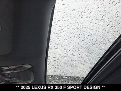 2025 Lexus RX 350 RX 350 F SPORT Design