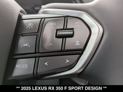 2025 Lexus RX 350 RX 350 F SPORT Design