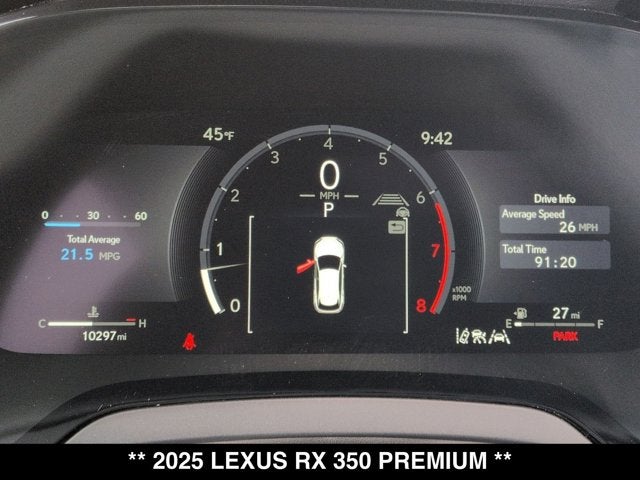 2025 Lexus RX 350 RX 350 Premium