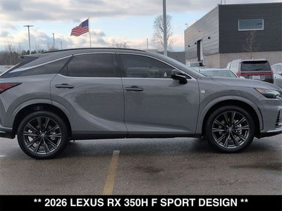 2026 Lexus RX 350h RX 350h F SPORT Design