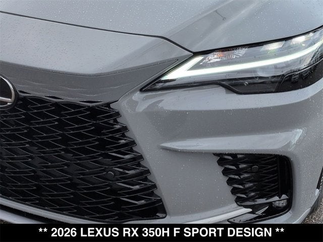 2026 Lexus RX 350h RX 350h F SPORT Design