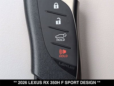 2026 Lexus RX 350h RX 350h F SPORT Design