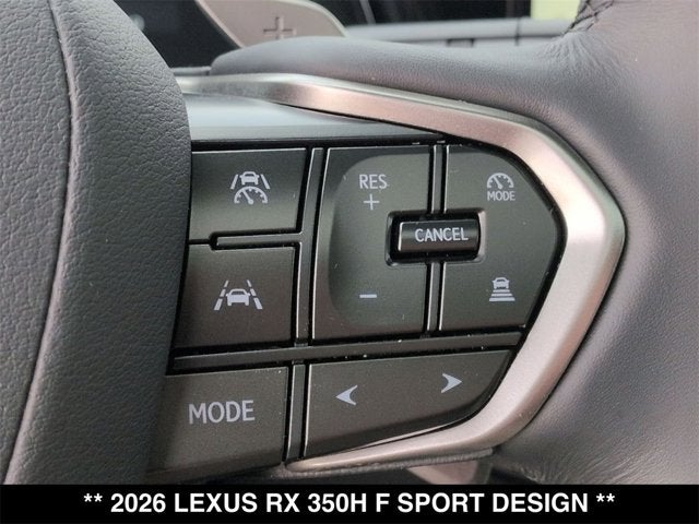 2026 Lexus RX 350h RX 350h F SPORT Design