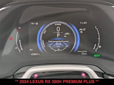 2024 Lexus RX 350h 350h Premium Plus