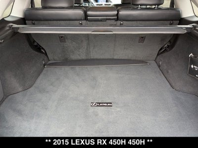 2015 Lexus RX 450h 450h