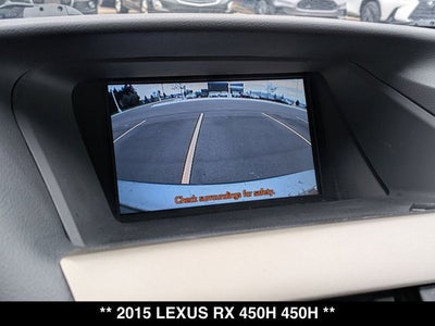 2015 Lexus RX 450h 450h