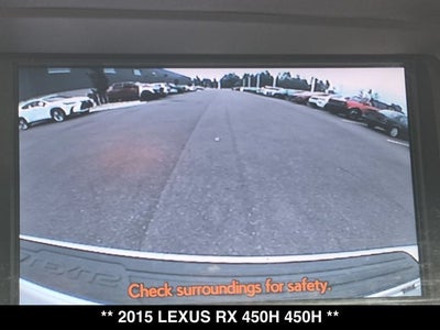 2015 Lexus RX 450h 450h