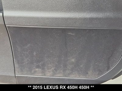 2015 Lexus RX 450h 450h