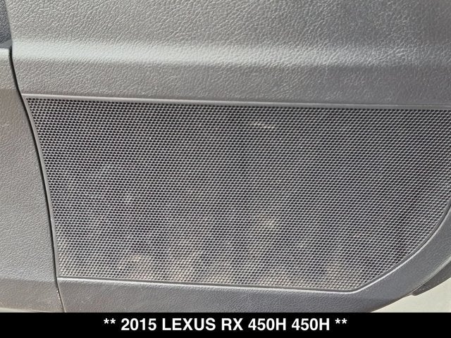 2015 Lexus RX 450h 450h