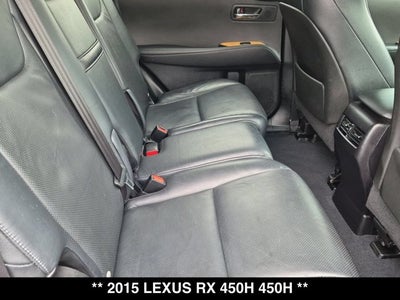 2015 Lexus RX 450h 450h