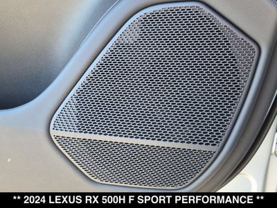 2024 Lexus RX 500h RX 500h F SPORT Performance