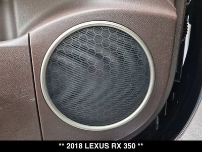2018 Lexus RX 350 F Sport RX 350