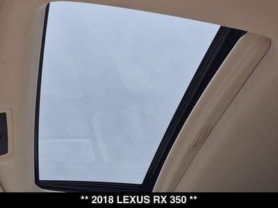 2018 Lexus RX 350 F Sport RX 350