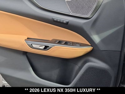 2026 Lexus NX 350h NX 350h Luxury