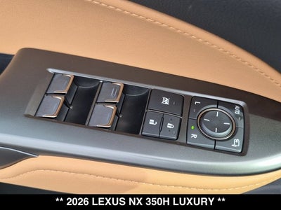 2026 Lexus NX 350h NX 350h Luxury