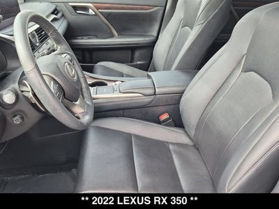 2022 Lexus RX 350 RX 350