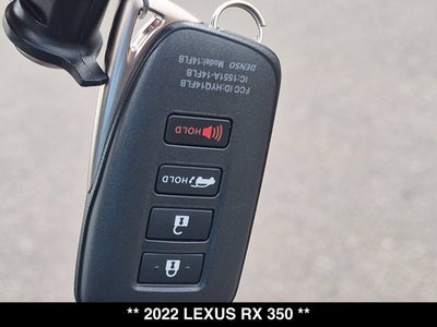 2022 Lexus RX 350 RX 350
