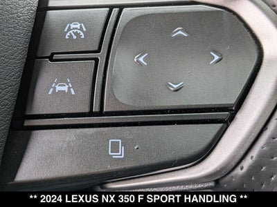 2024 Lexus NX 350 NX 350 F SPORT Handling