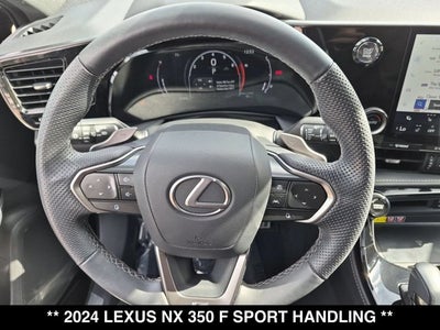 2024 Lexus NX 350 NX 350 F SPORT Handling