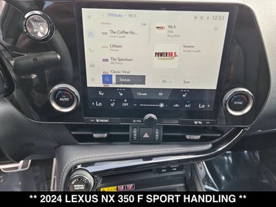 2024 Lexus NX 350 NX 350 F SPORT Handling