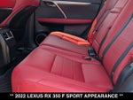 2022 Lexus RX 350 RX 350 F SPORT Appearance