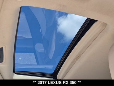 2017 Lexus RX 350 RX 350