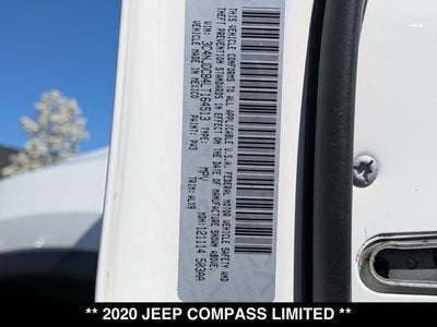2020 Jeep Compass Limited