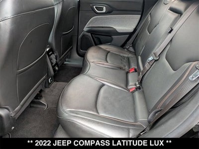 2022 Jeep Compass Latitude Lux