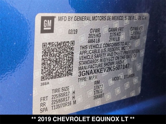 2019 Chevrolet Equinox LT