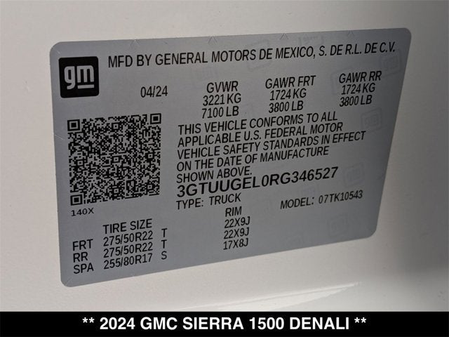 2024 GMC Sierra 1500 Denali