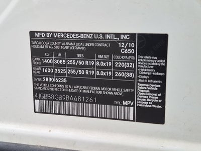 2011 Mercedes-Benz ML 350 ML 350