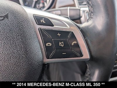 2014 Mercedes-Benz ML 350 ML 350