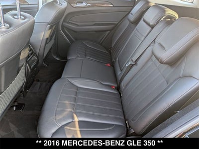 2016 Mercedes-Benz GLE 350 GLE 350