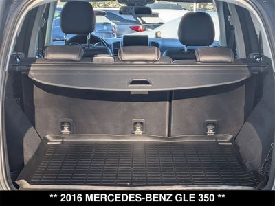 2016 Mercedes-Benz GLE 350 GLE 350