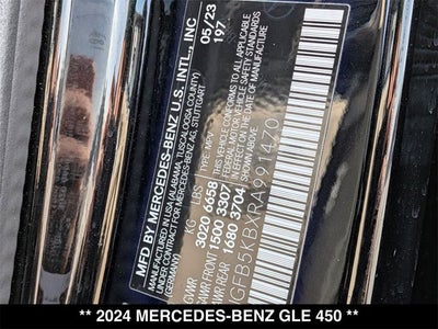 2024 Mercedes-Benz GLE 450 GLE 450