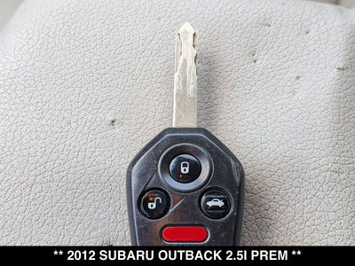 2012 Subaru Outback 2.5i Prem