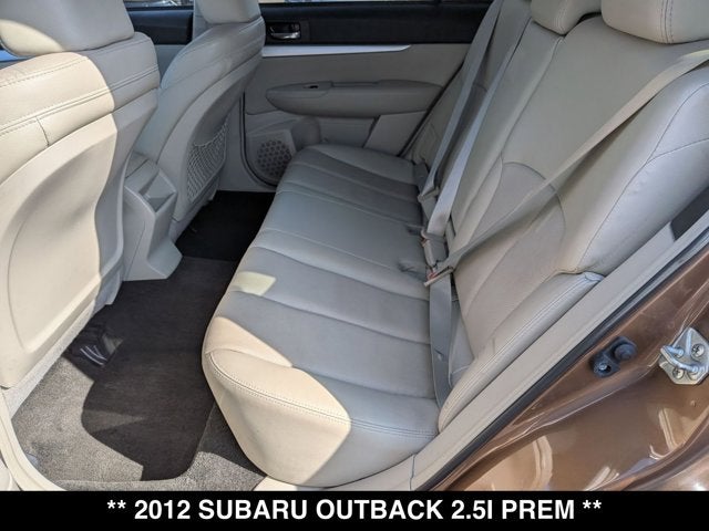 2012 Subaru Outback 2.5i Prem