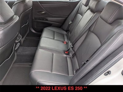 2022 Lexus ES 250 ES 250