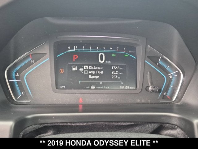 2019 Honda Odyssey Elite