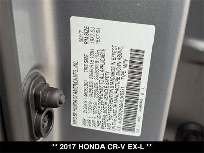 2017 Honda CR-V EX-L